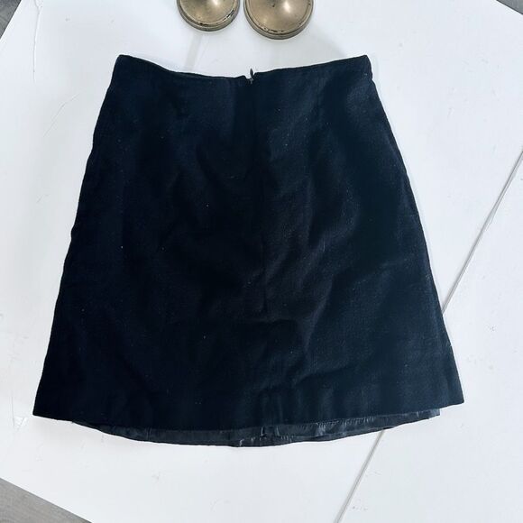 Vintage Blue Label Ralph Lauren Black Winter Skirt - Picture 2 of 4